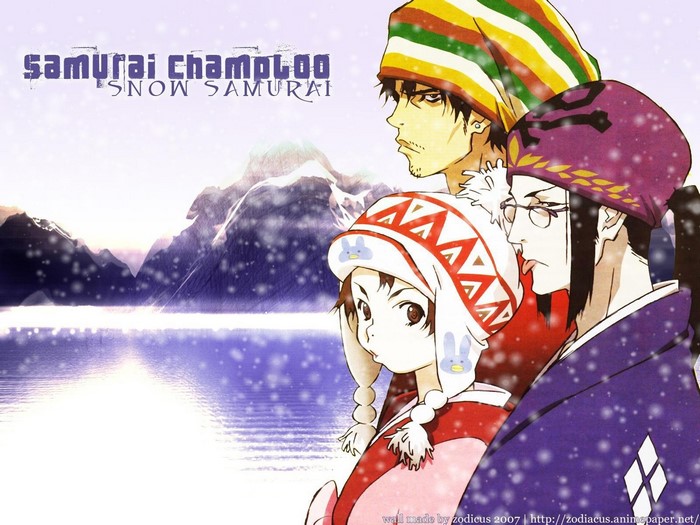Samurai Champloo Snow Samurai illustration