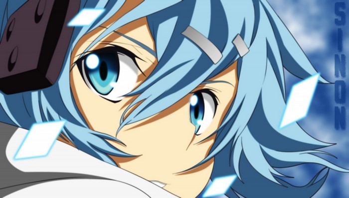 Asada Shino from Sword Art Online