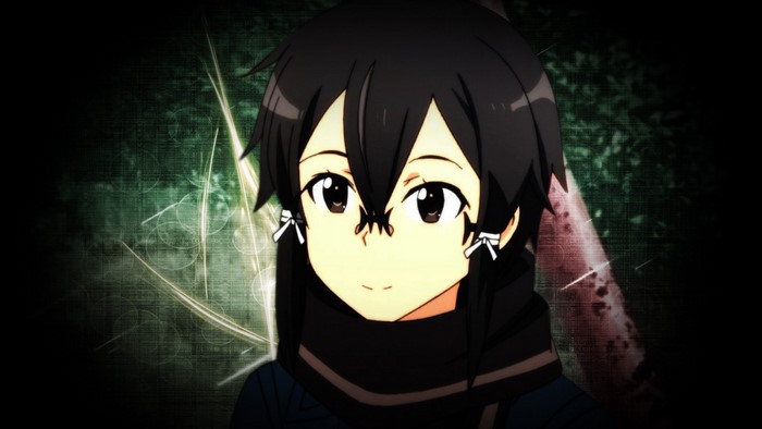 #1184335 illustration, anime, Sword Art Online, Asada Shino, darkness ...