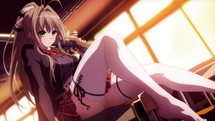 Sento Isuzu from Amagi Brilliant Park holding a rifle