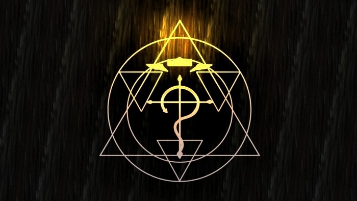 Fullmetal Alchemist transmutation circle logo