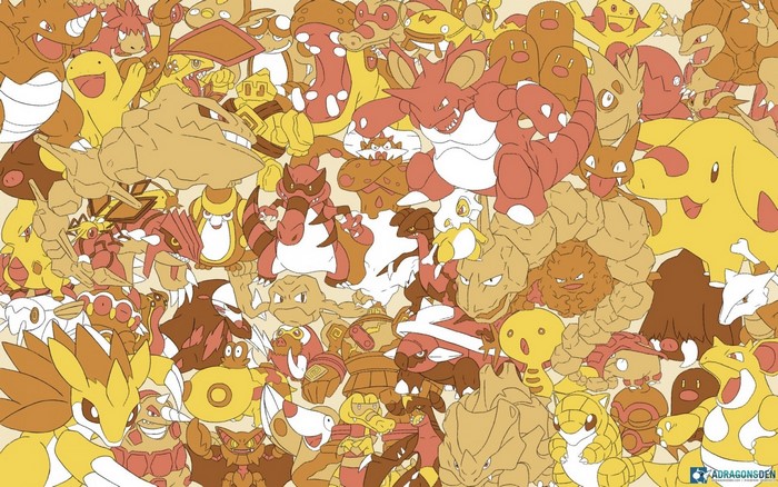 Pokemon Ground Type Illustration