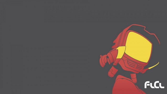 Haruko Haruhara from FLCL with robot arm