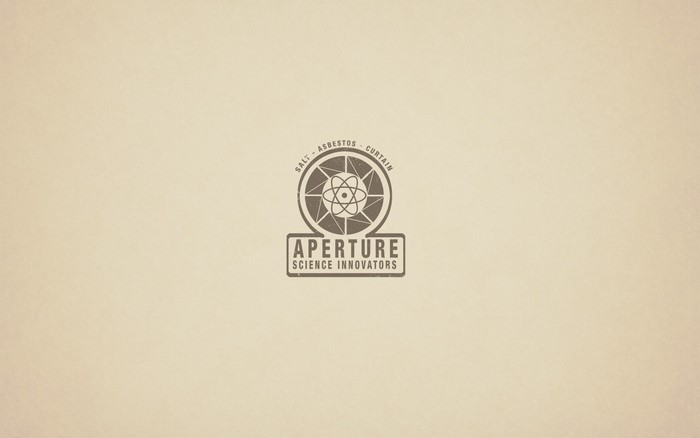 Aperture Science Innovators logo from Portal