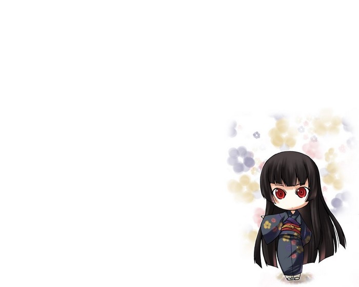 Enma Ai from Jigoku Shoujo Chibi Kimono