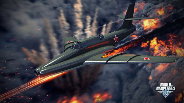 World of Warplanes jet aircraft in combat