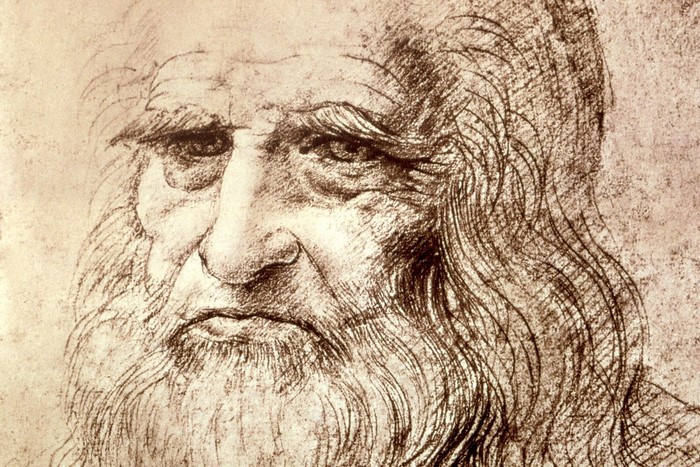 Self-portrait of Leonardo da Vinci