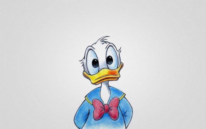 Donald Duck from Walt Disney