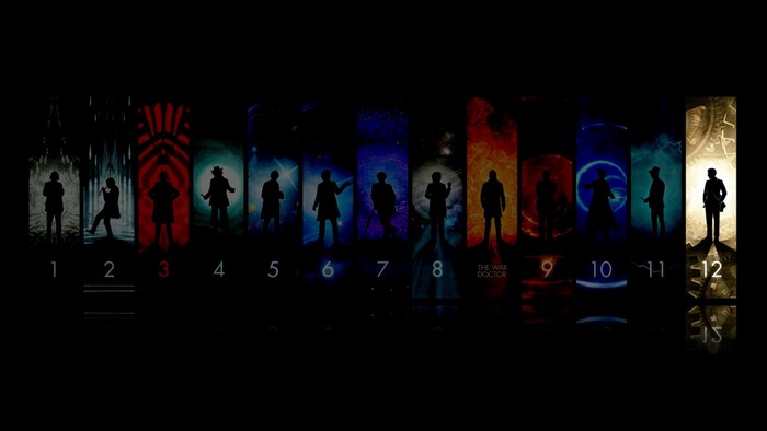 Doctor Who: The Doctors Silhouettes