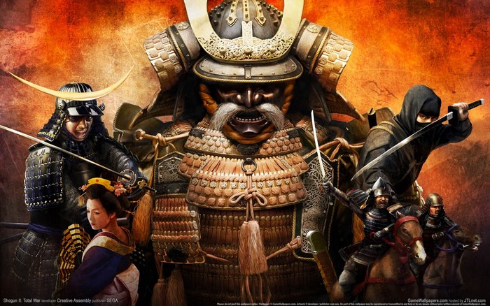 Samurai and Ninja from Total War Shogun 2