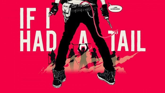 If I Had a Tail illustration with text