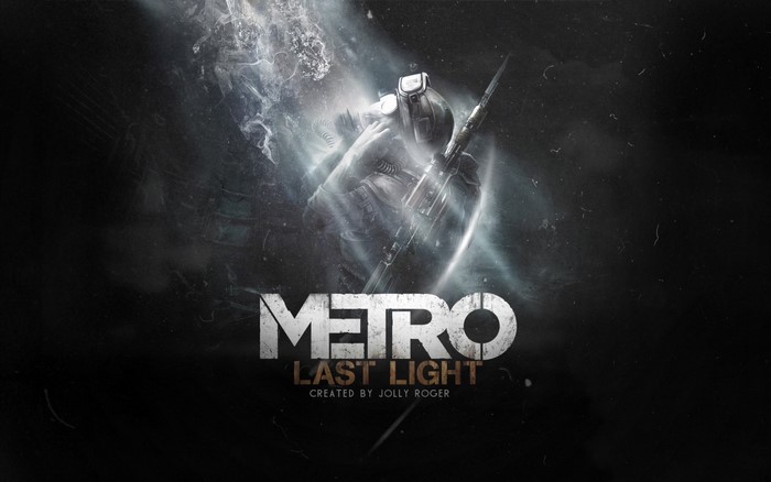 Metro Last Light game title screen