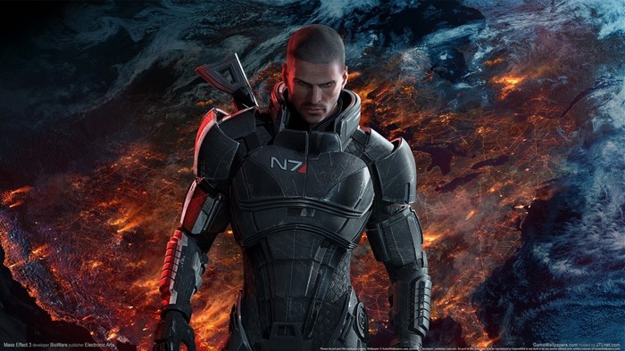 Commander Shepard from Mass Effect 3