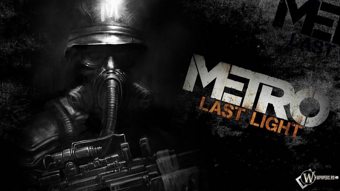 Metro Last Light Poster with Soldier