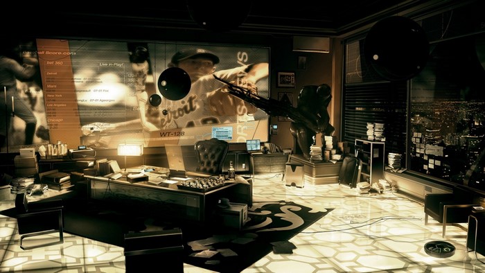 Deus Ex: Human Revolution office scene