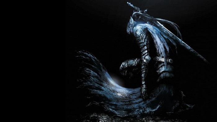Knight with sword from Dark Souls