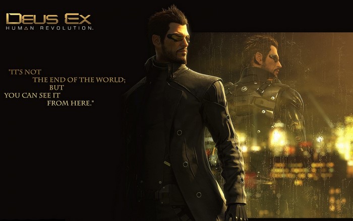 Adam Jensen from Deus Ex: Human Revolution