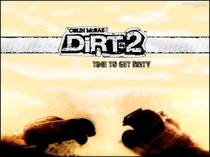Colin McRae Dirt 2 video game poster