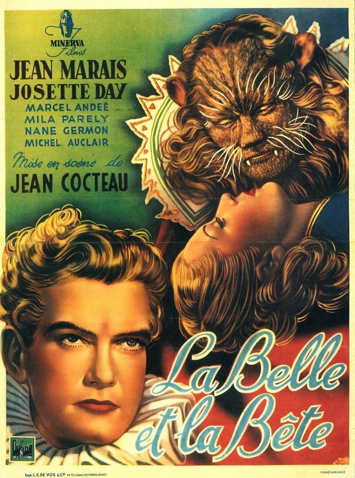La Belle et la Bête starring Jean Marais and Josette Day