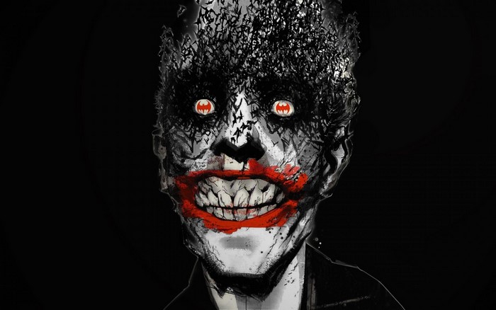The Joker from Batman, illustration