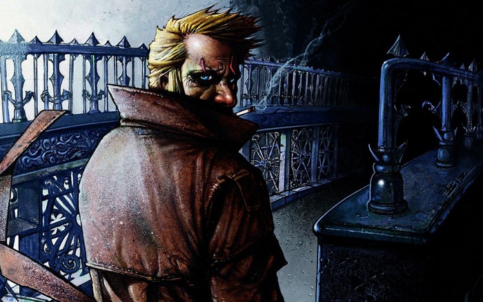 John Constantine from Hellblazer comic art