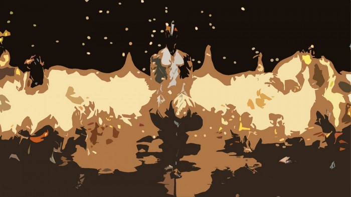 Ember Warframe illustration