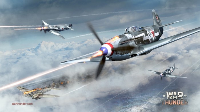 War Thunder North American P-51 Mustang Dogfight