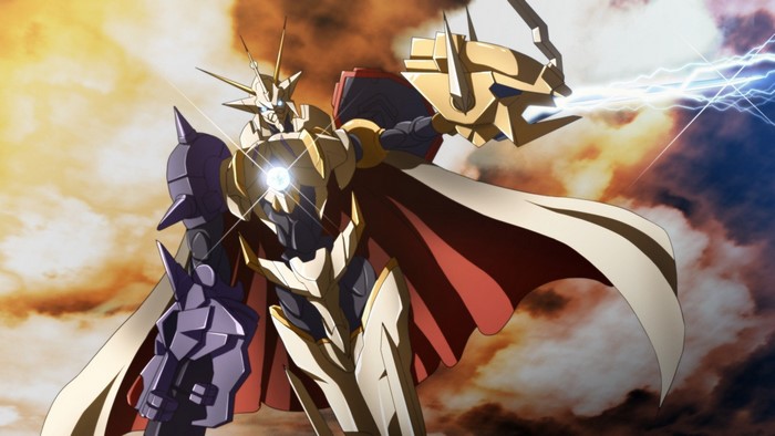 Alphamon Ouryuken from Digimon Adventure