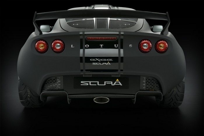 Lotus Exige SCURA rear view