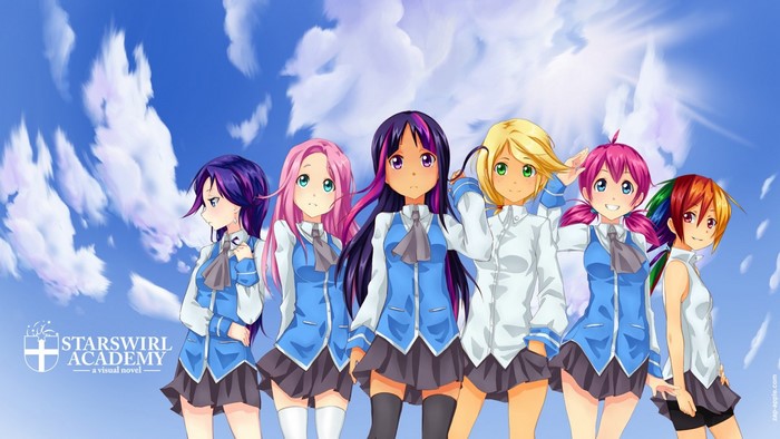 Starswirl Academy visual novel characters