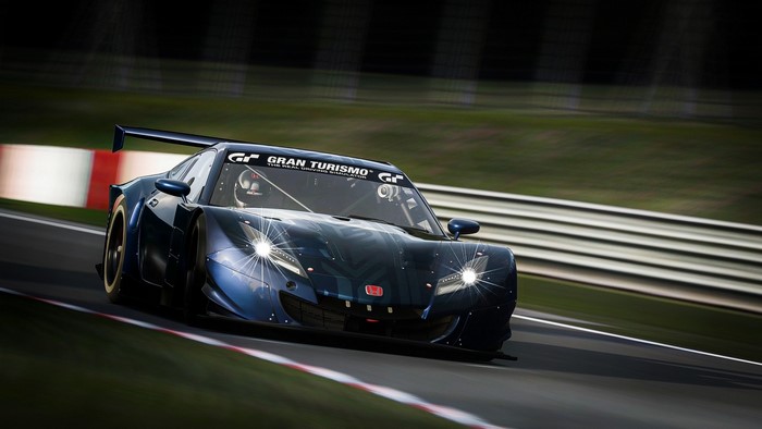 Gran Turismo 6 Race Car on Track