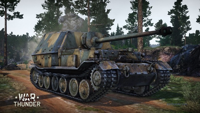 Ferdinand tank from War Thunder