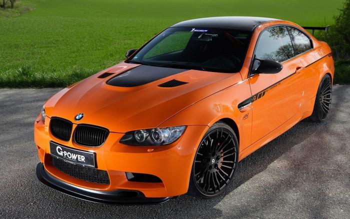 Orange G-Power BMW M3 Coupe with Black Accents