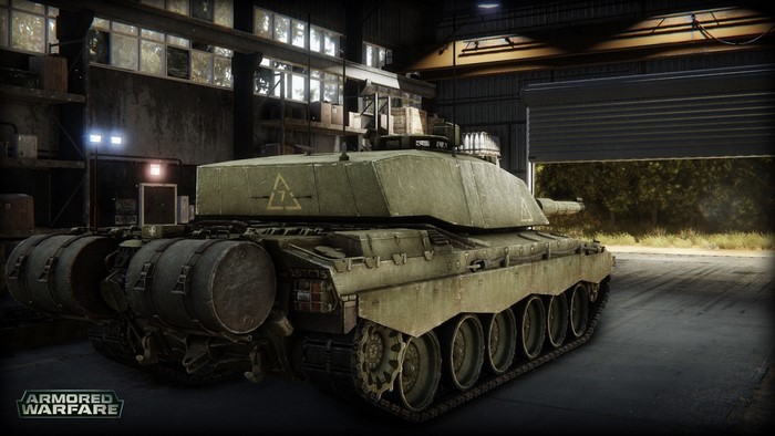Challenger 2 tank in Armored Warfare