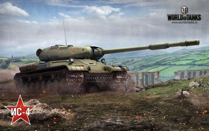 IS-4 Tank from World of Tanks