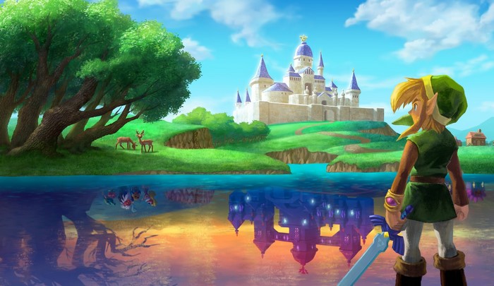 Link from The Legend of Zelda A Link Between Worlds