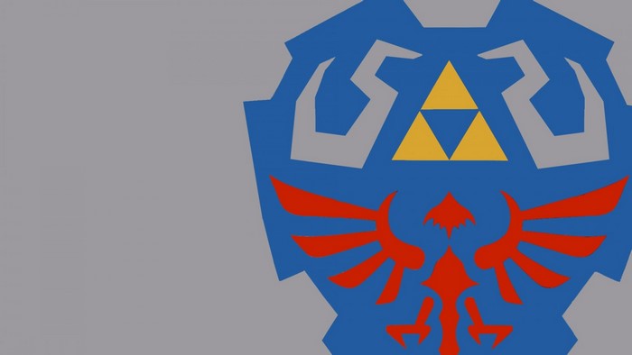 Hylian Shield logo from The Legend of Zelda