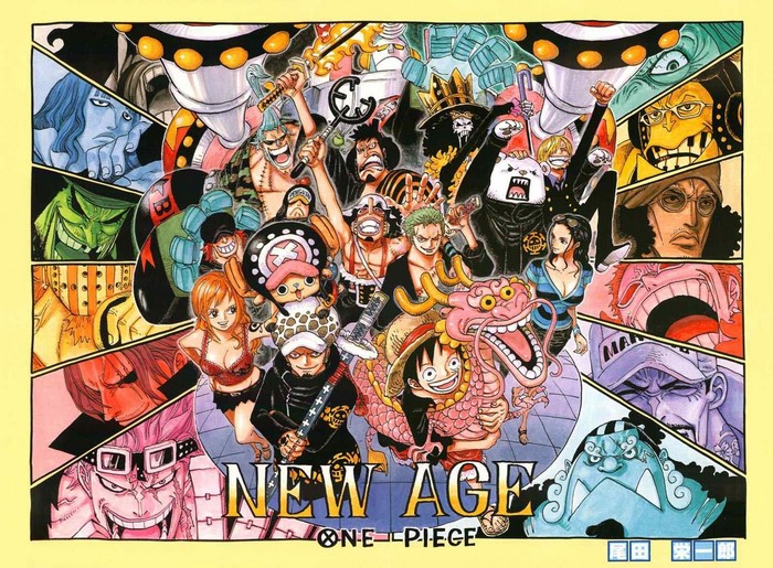 One Piece New Age Collage