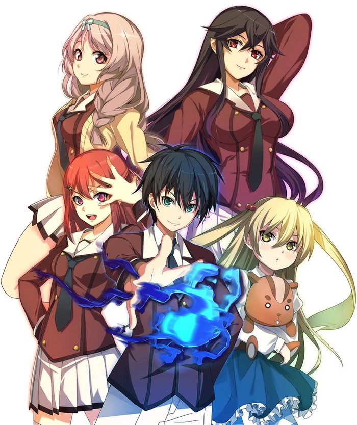 Inou Battle wa Nichijou kei no Naka de characters illustration