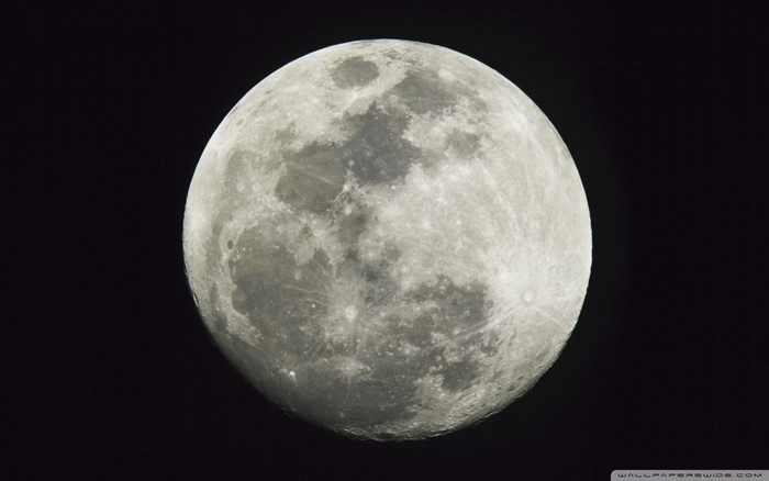 Full Moon in Space