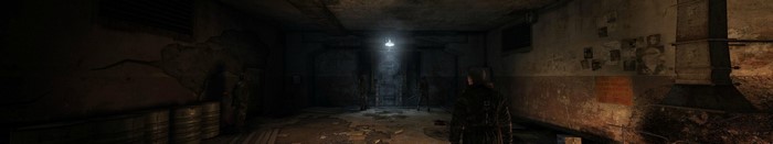 Metro 2033 abandoned subway station