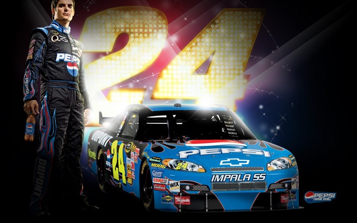 Jeff Gordon in Pepsi 24 DuPont Chevrolet Impala SS