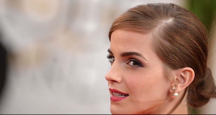 Emma Watson close up portrait