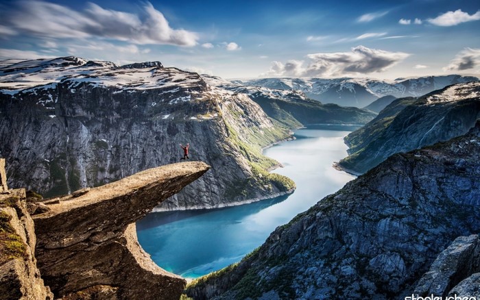 Breathtaking Fjord Landscape in Norway