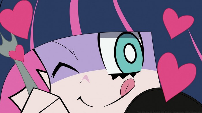 Anarchy Stocking Close-Up from Panty and Stocking