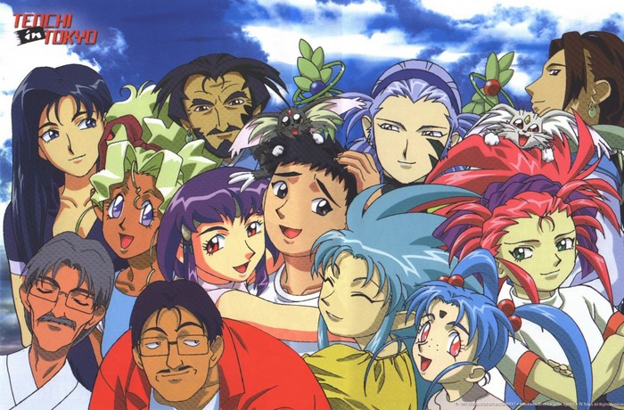 Tenchi Muyo! In Tokyo Anime Characters