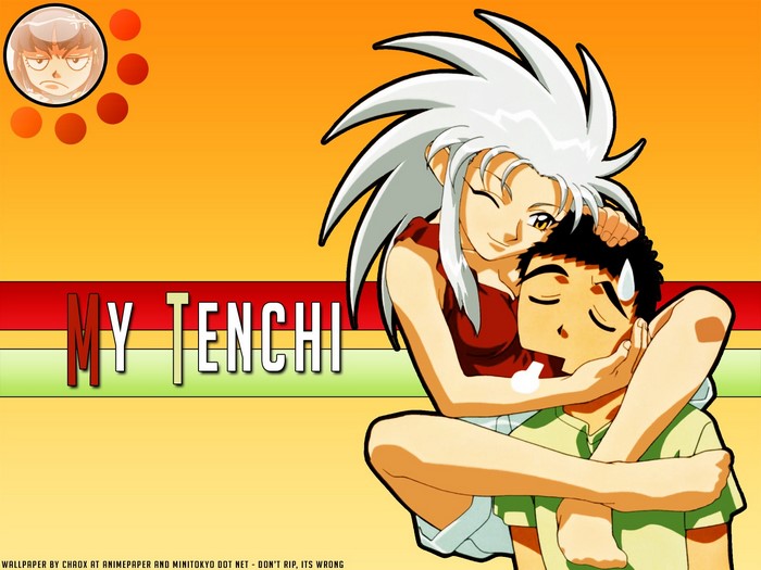 Ryouko Hakubi and Tenchi Masaki from Tenchi Muyo