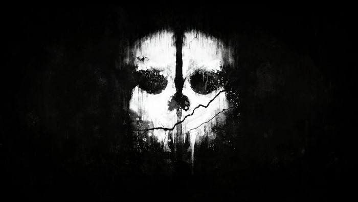 Call of Duty Ghosts skull logo