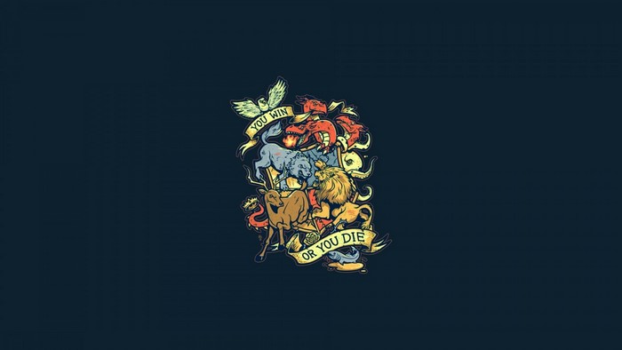 Game of Thrones Houses Crests Illustration
