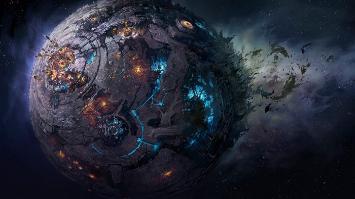 Transformers Digital Art of a Futuristic Planet